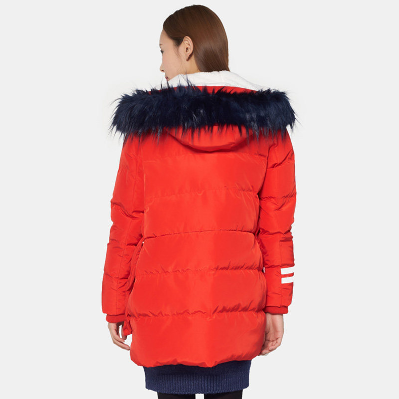 艾格冬装女装不过时百搭加厚白鸭绒 艾格银座羽绒服