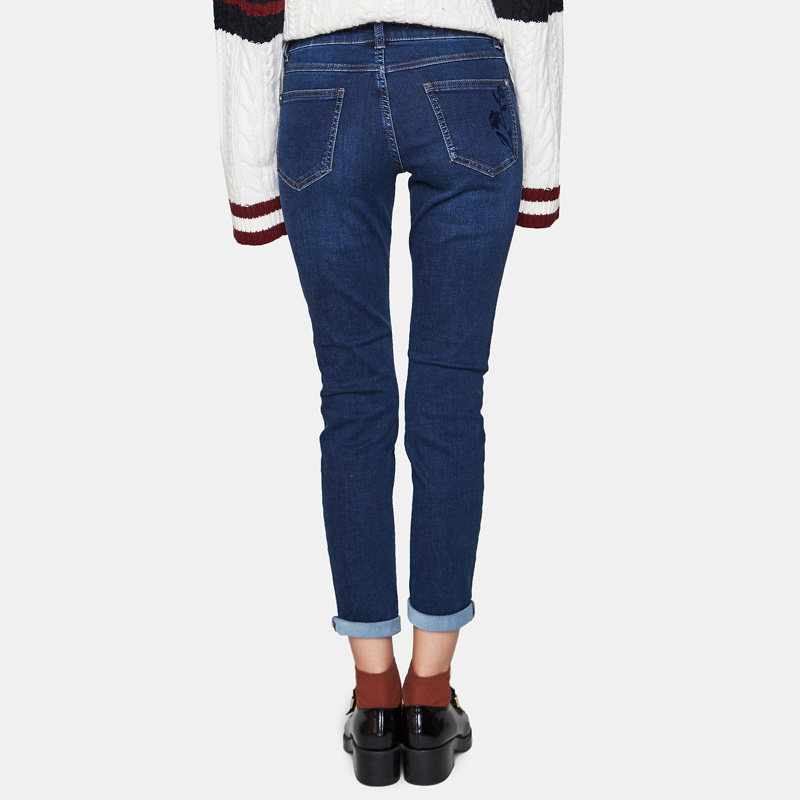 艾格2021 e203 艾格银座牛仔裤