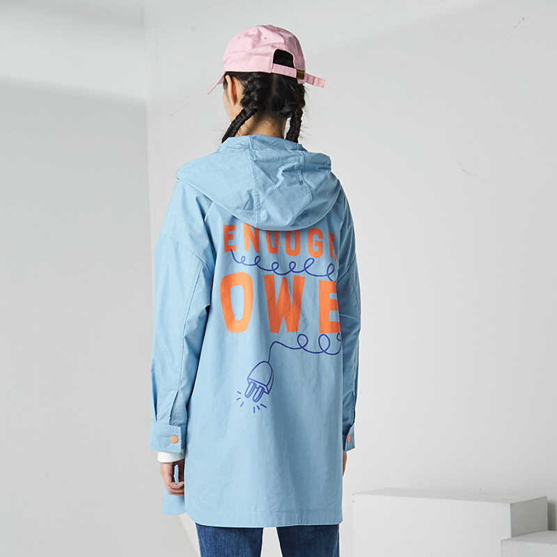 艾格2020春秋季女装时尚百搭风衣 艾格银座风衣