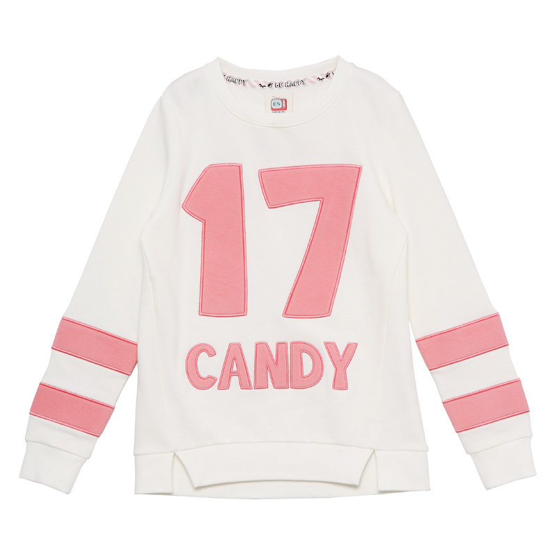 【断码m】艾格冬季女装印花针织衫 艾格银座毛针织衫