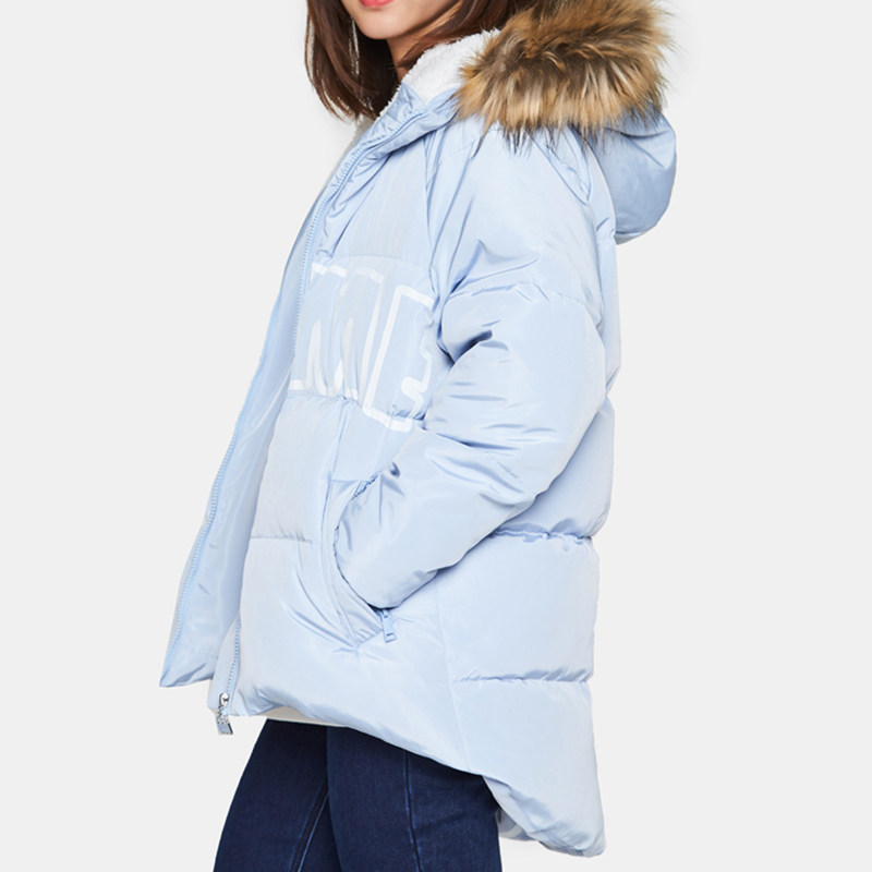 艾格冬季女装休闲个性潮搭羽绒服 艾格银座羽绒服