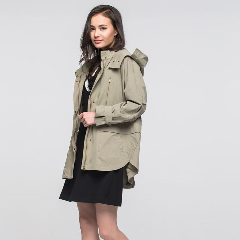 艾格官方旗舰店2020春季女装新品 艾格银座短外套