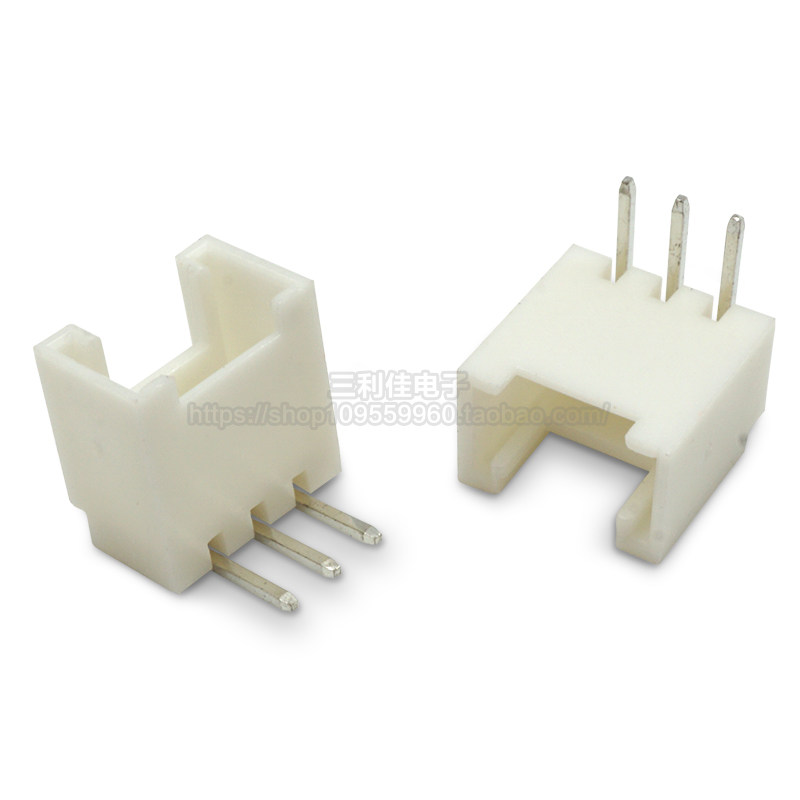HY2.0弯针插座间距2.0mm单排带扣弯脚2P3P4P5P6P7P8P-12P连接器_虎窝淘