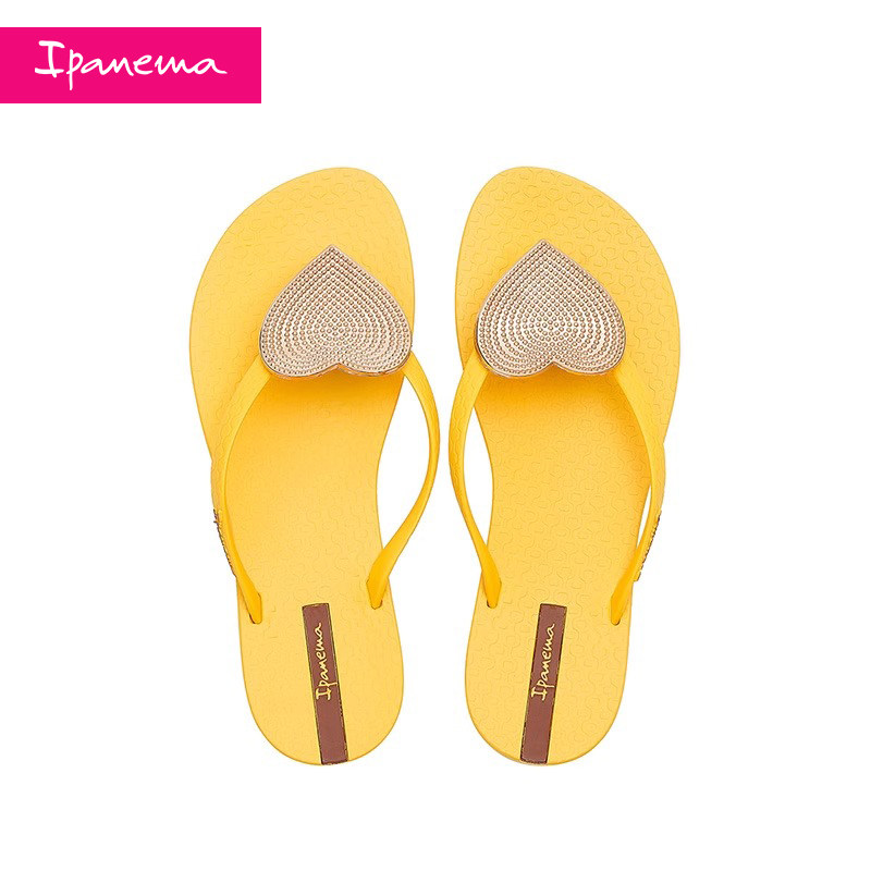 Ipanema依帕波浪爱心人字拖女款春夏夹脚外穿海边一字凉拖鞋,淘宝优惠券,粉丝福利购,淘宝优惠卷