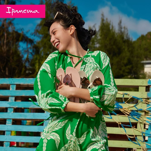 [Купите 3, получите 1 бесплатно во всем магазине] Ipanema wave love шлепанцы для женщин, новая весенне-летняя верхняя одежда