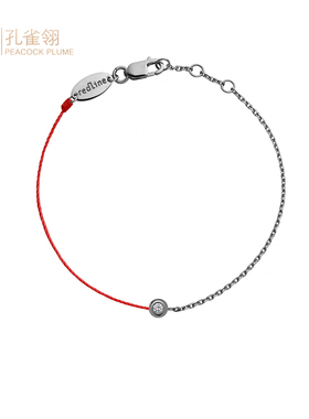 mini红绳女士克拉钻石手链