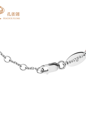 红绳女士圆形钻石手链