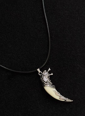 新款中性风痞帅长款项链日常百搭小众独特项圈配饰品男女明星同款