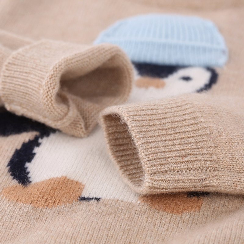 儿童羊绒衫男童卡通毛衣女童针织打底圆领秋冬款中小童羊毛衫加厚,淘宝优惠券,粉丝福利购,淘宝优惠卷