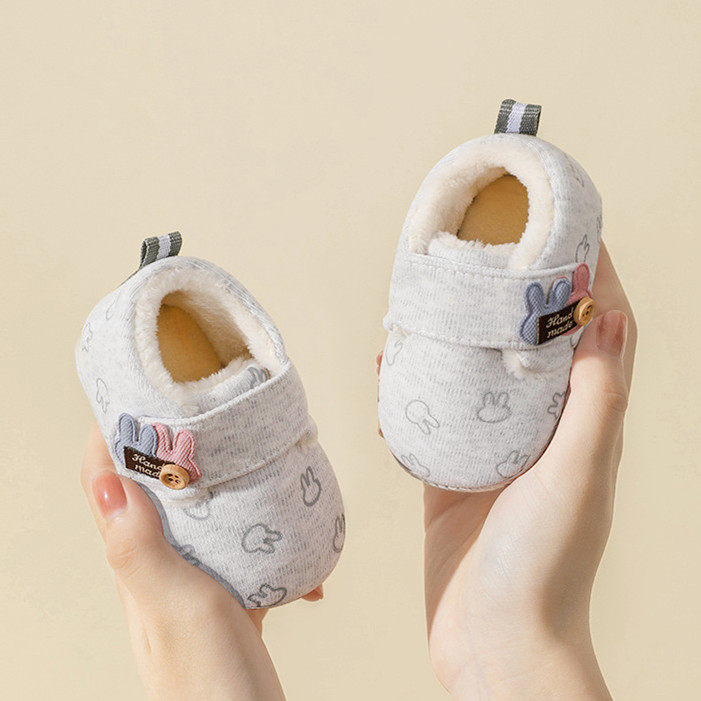 秋冬婴儿鞋0-1岁棉鞋软底加绒加厚保暖学步不掉鞋3-6-9月宝宝鞋子,淘宝优惠券,粉丝福利购,淘宝优惠卷