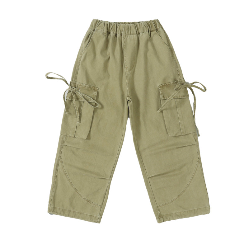 2026春季新款洋气女童时尚潮流复古工装裤,淘宝优惠券,粉丝福利购,淘宝优惠卷