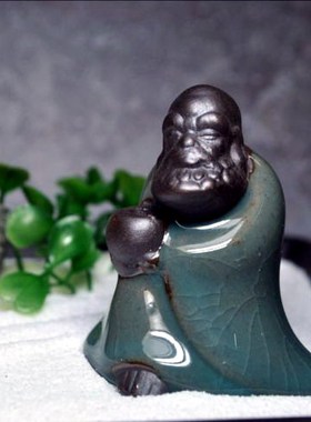 天然艺术中式风微景观创意摆件