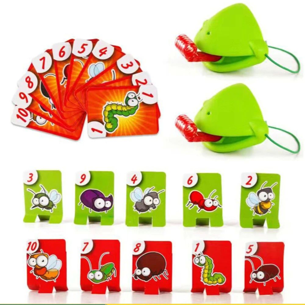 Frog Tongue-Sticking TikTok Same Funny Toy Lizards Mask Two- - 图2