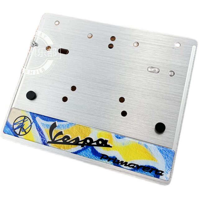 Suitable for vespa license plate frame 6th GTS300 HPE license plate frame GTV spring 150 sprint 150 modification