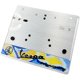 Suitable for vespa license plate frame 6th GTS300 HPE license plate frame GTV spring 150 sprint 150 modification