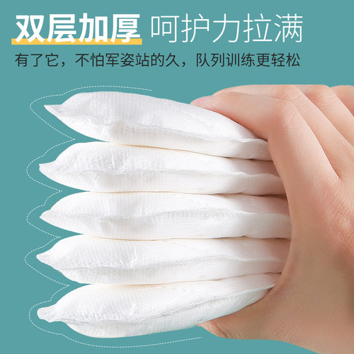一次性军训专用鞋垫男女生卫生巾吸汗防臭姨妈巾超软久站防痛不累 - 图0