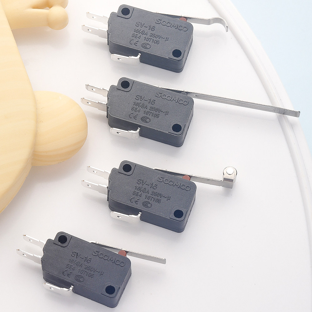 娃娃机配件微动开关天车夹公仔礼品游戏机尚本带滚轮长片微动开关,淘宝优惠券,粉丝福利购,淘宝优惠卷