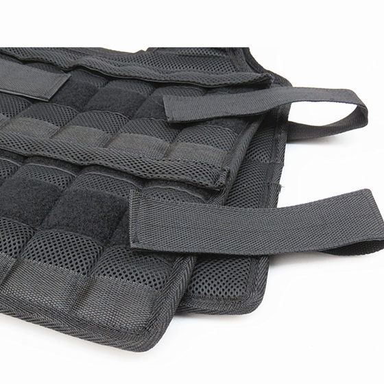 Weight-bearing running sandbag vest lead block steel plate invisible
