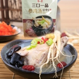 三口一品 Суп суп корейский стиль женьшень куриный суп рис женьшень сумка для ювенильной пищи питатель