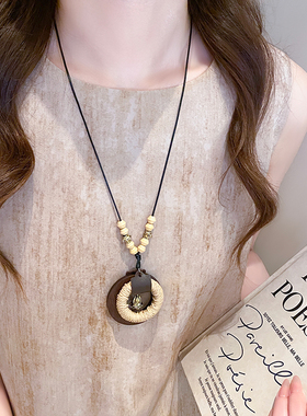 2025年新款高级感木质项链