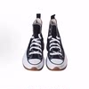 Converse Run Star Hike increased thick sole high top canvas shoes men and women same style black and white