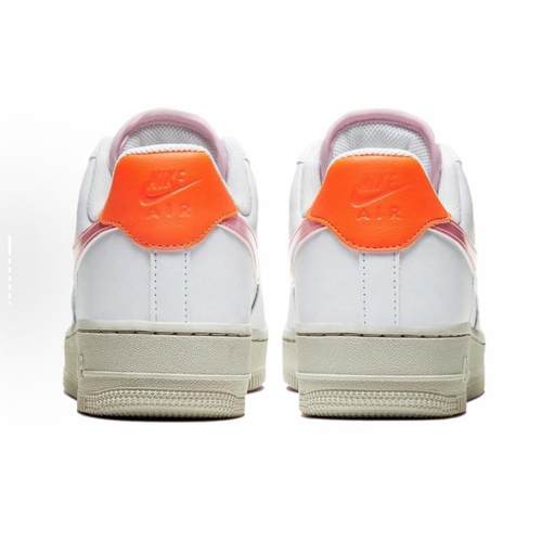 Nike Air Force 1 休闲 轻便低帮 板鞋 女款 珊瑚粉CV3030-100 - 图2