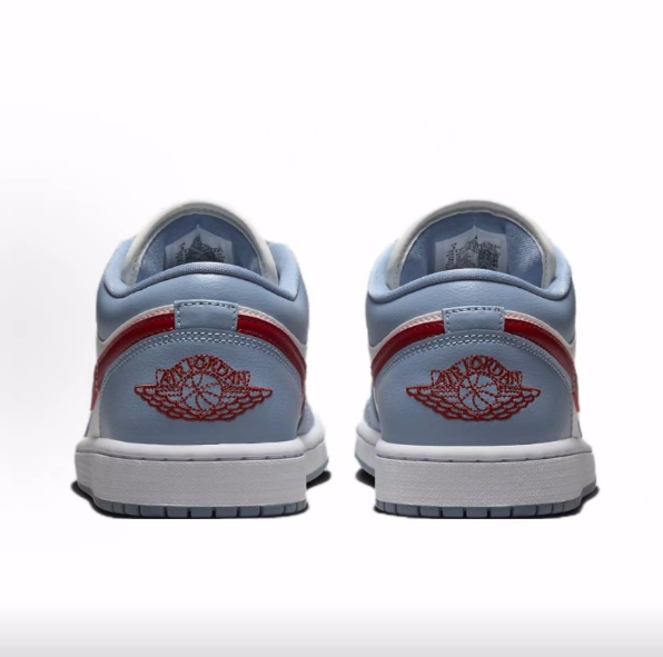 Jordan Air Jordan 1 Low Blue Grey Dune Red低帮 篮球鞋 女款,淘宝优惠券,粉丝福利购,淘宝优惠卷