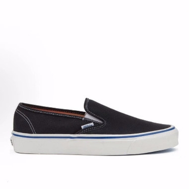 Vans slip-on 48 Deck DX 潮流休闲百搭 低帮 板鞋 男女同款 黑白 - 图0
