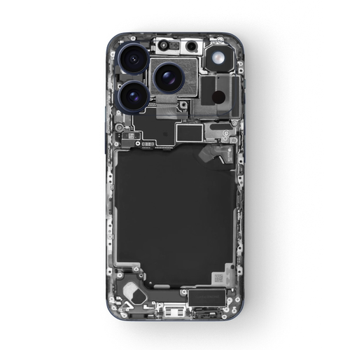 SkinAT适用于苹果手机保护膜 iPhone 17 Pro Max背贴 iPhone 18 Pro创意贴膜 拆机伪装贴 - 图0
