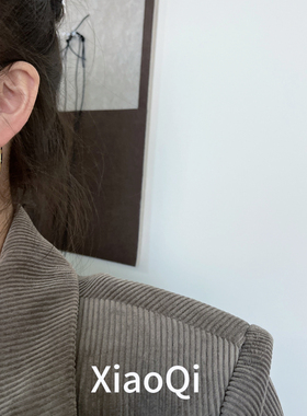 小柒家新款爆款高级感耳圈女圈圈耳环显瘦耳饰圆脸适合的耳钉