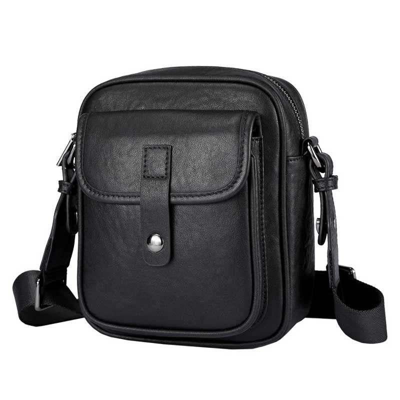 真皮男单肩包大学生小包便携斜挎包头层牛皮迷你包手机包侧背包潮,淘宝优惠券,粉丝福利购,淘宝优惠卷