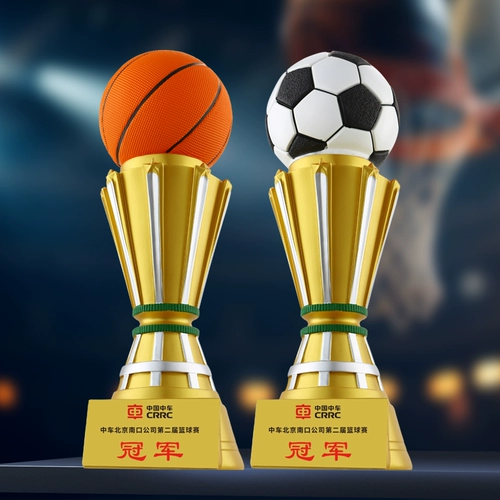 Супер большой баскетбольный трофей индивидуальный творческий золото, серебряный, медный спортивный чемпионат чемпионат Футбольный трофей