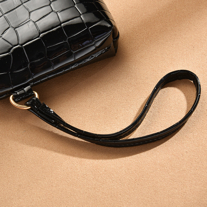 鳄鱼纹女小巧时尚卡包一体零钱包 贝罗盟钱包