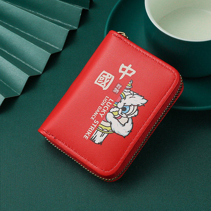 国潮卡通拉链驾驶证大容量零钱包 贝罗盟卡包