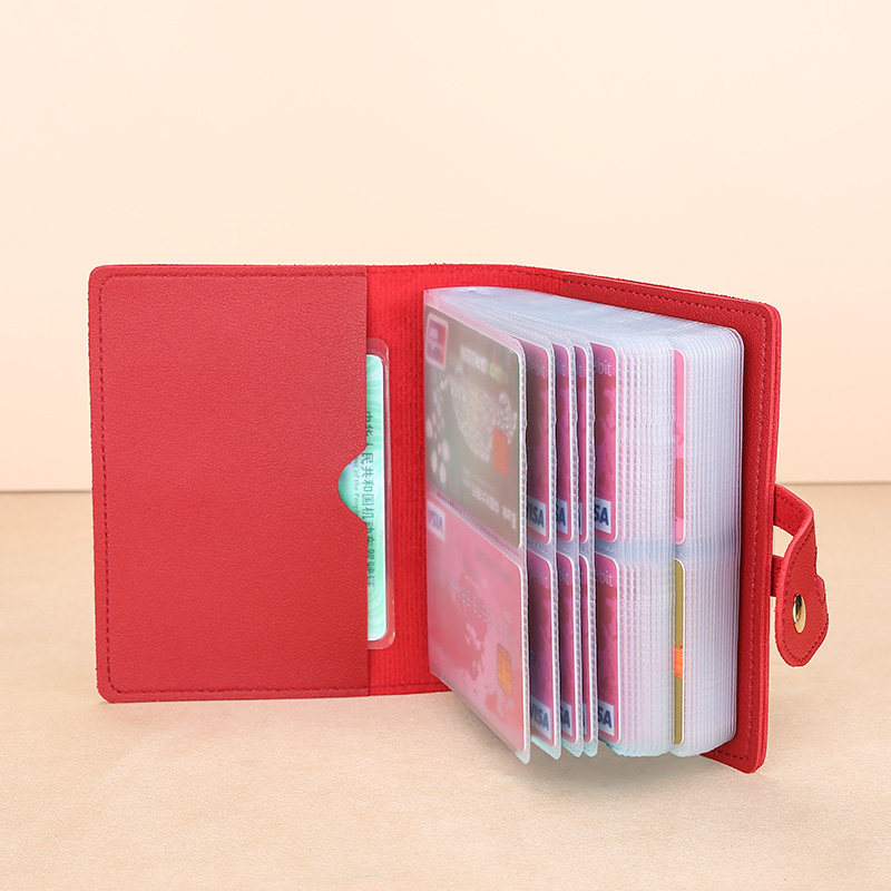 大容量女式放钱包一体高档卡套男士 贝罗盟卡包