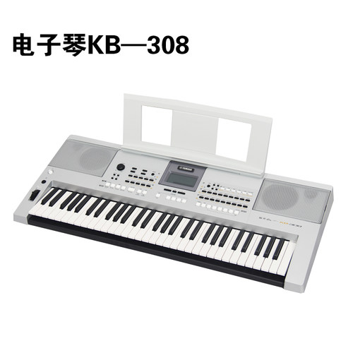 雅马哈电子琴KB308 KB290 KB291升级款 KB309银色版 专业考级初学 - 图2