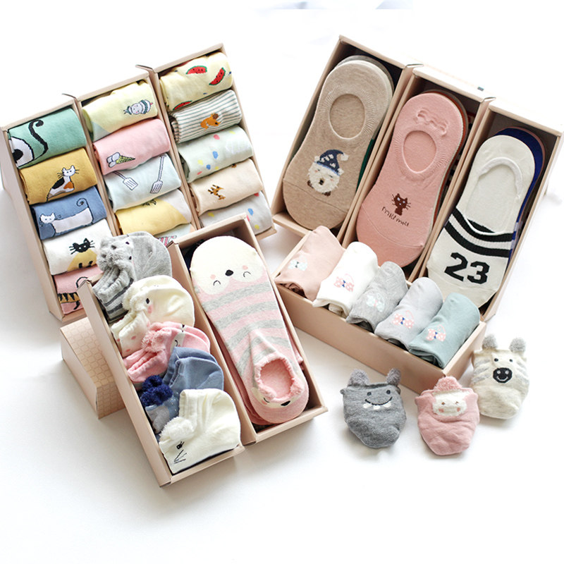 浅口韩国可爱日系春夏薄低腰女短袜 薇姿黛短袜/打底袜/丝袜/美腿袜