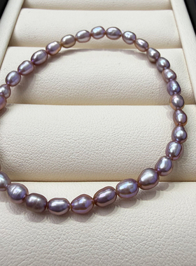 米粒珍珠手链淡水珍珠手串手饰