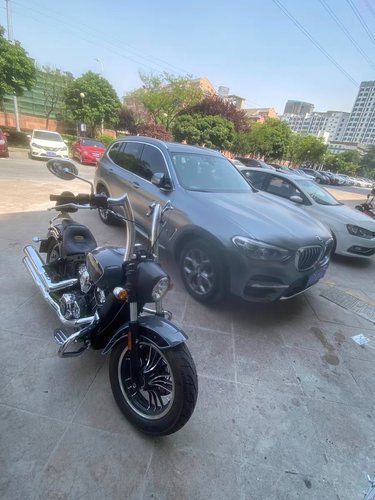 适用于印第安改装2英寸羊角车把侦察兵 侦察兵bobber改装羊角把 - 图3