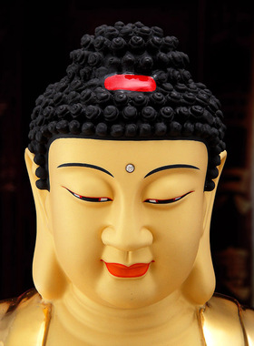 宝成台湾盛凡鎏金释迦牟尼摆件