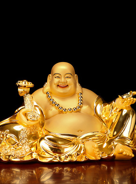 纯铜笑佛大肚佛弥勒佛菩萨佛像