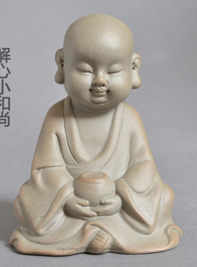 工艺品紫砂小人物陶瓷娃娃
