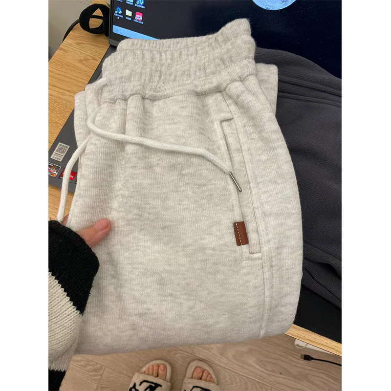 大牌专柜外贸出口撤回尾货~春秋高腰显瘦休闲运动裤男女纯棉长裤,淘宝优惠券,粉丝福利购,淘宝优惠卷