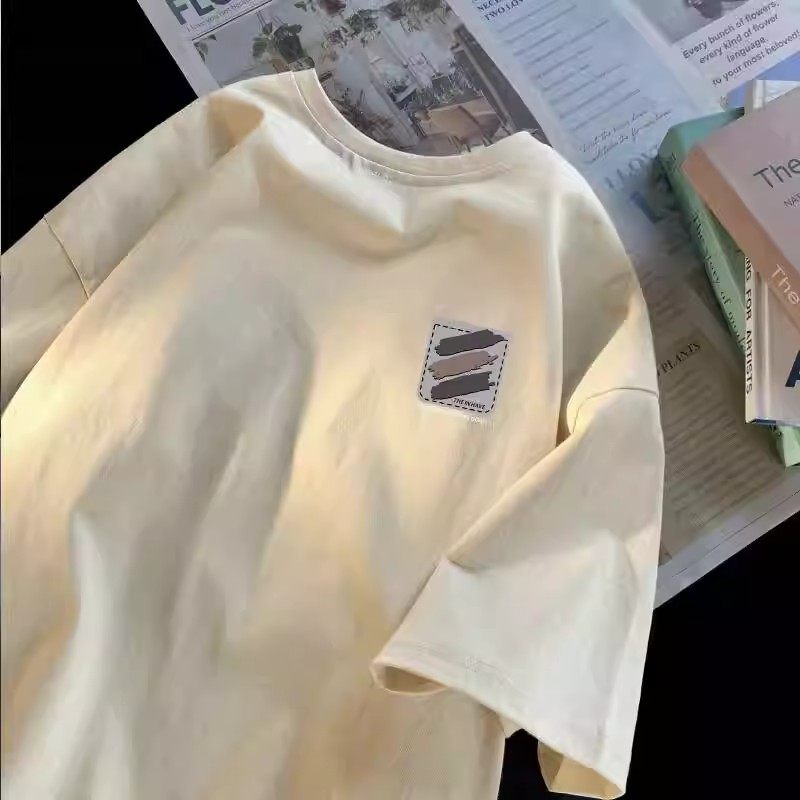 品牌出口外贸专柜撤回~别致重磅纯棉短袖t恤男女夏季大码半袖上衣,淘宝优惠券,粉丝福利购,淘宝优惠卷