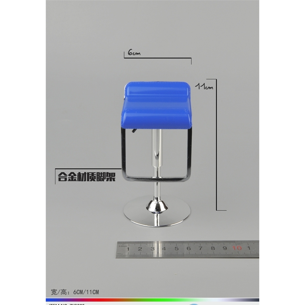 ZYTOYS 1/6 ZY3005方型酒吧转椅 吧椅 兵人 吧椅金属件 模型 现货