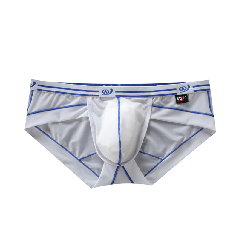 男内裤 三角裤男 冰丝超薄低腰透气透明 夏季青年裤头裤衩潮个性,淘宝优惠券,粉丝福利购,淘宝优惠卷