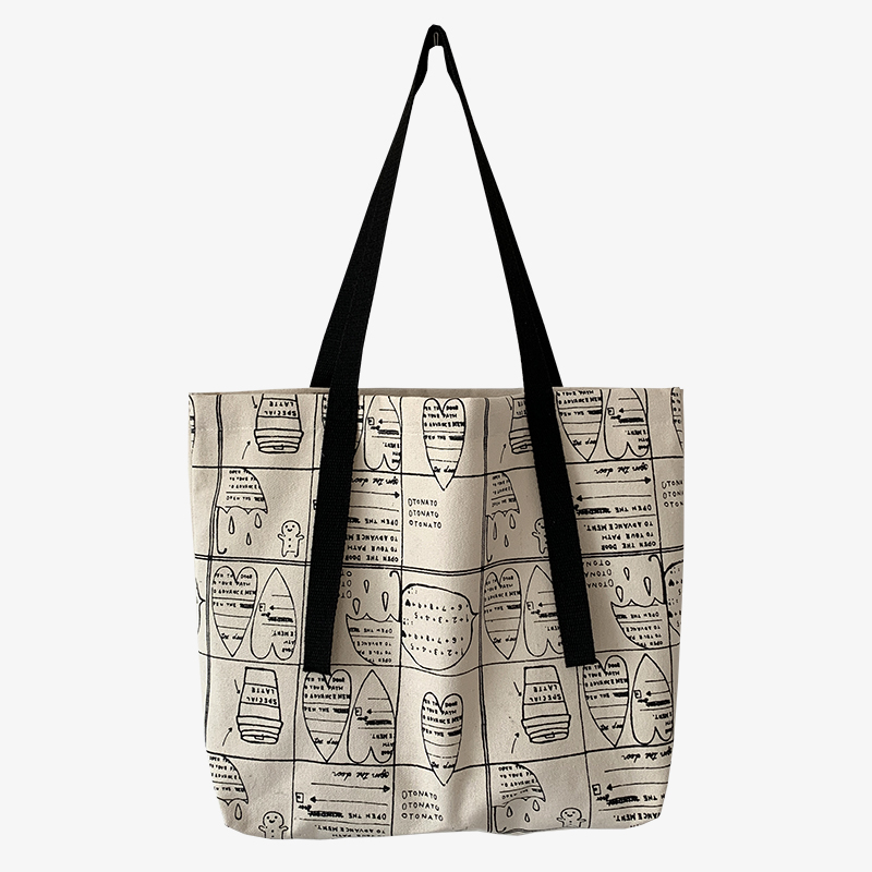 大容量瑜伽便携包帆布包女新款大学生上课手提单肩包ins日系简约,淘宝优惠券,粉丝福利购,淘宝优惠卷