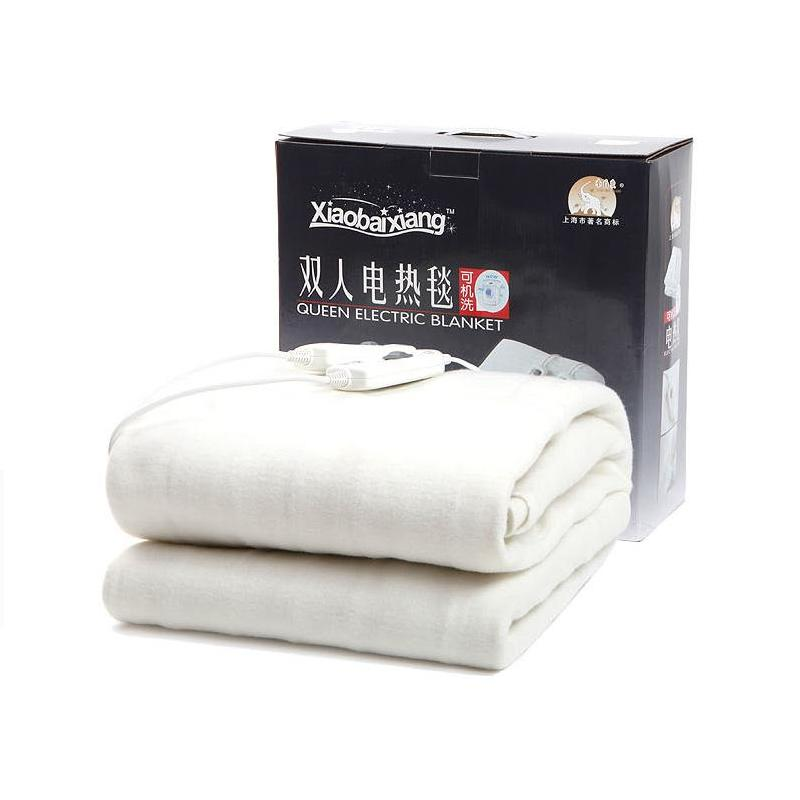 新款小白象电热毯可机洗双人双控自动断电安全防水调温单人电褥子