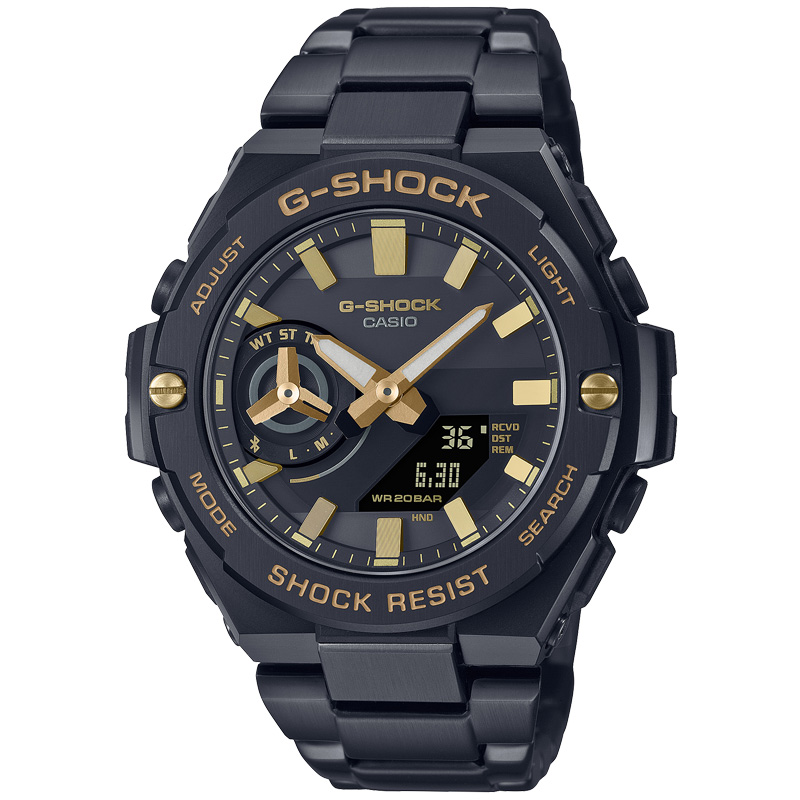 卡西欧钢铁之心GST-B500BD-1A9/B400CD/B100GB蓝牙太阳能男士手表 - 图3