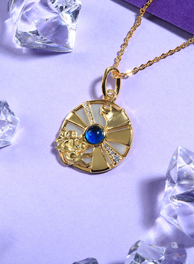 msou925银熊和鼠女精致项链